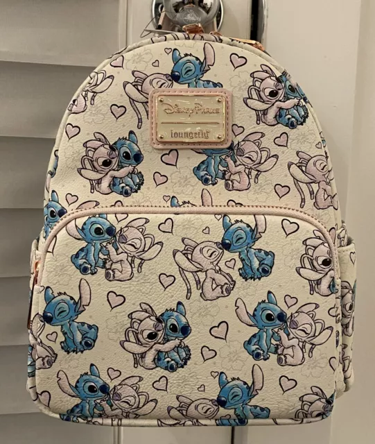 YAY! NEW WITH TAGS! Loungefly Disney Lilo & Stitch/Stitch & Angel Mini Backpack!