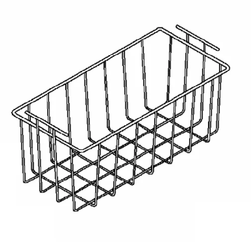 Sparefixd Gefrierkorb – Drahtkorb Für Gefrierschrank, 480 X 535 X 250 X 130 Mm