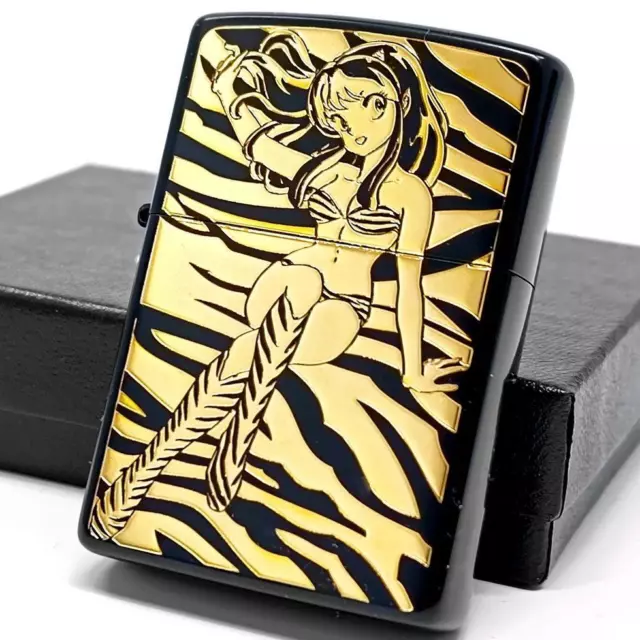 Zippo Oil Lighter Urusei Yatsura Both Sides Lam-Chan Japan Limited
