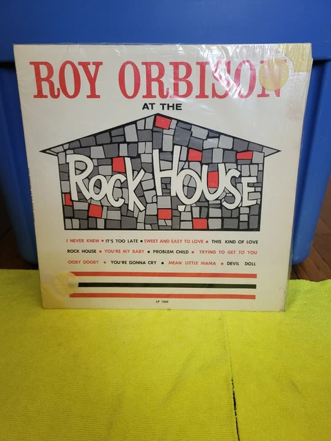 Roy Orbison At The Rock House LP•1260 Sun Vinyl Record Used Roy Orbison At The Rock House LP•1260 Sun Vinyl Record Used