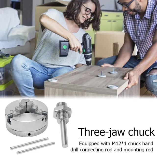 Reliable and Easy to Use Zinc Alloy For lathe Chuck for DIY Enthusiasts