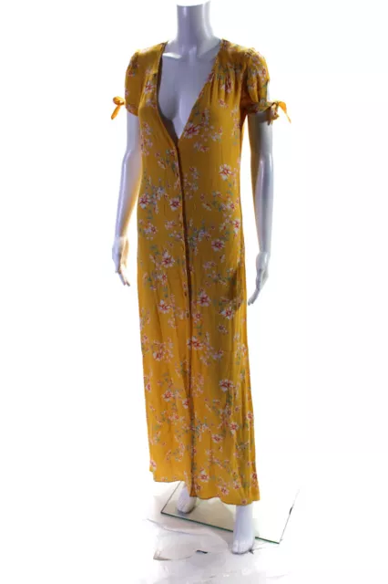 Flynn Skye Womens Touch Of Honey Ale Maxi Size 4 11281135