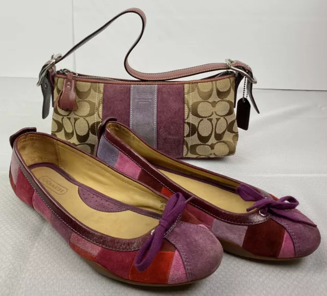 Coach shoes with matching purse clearance
