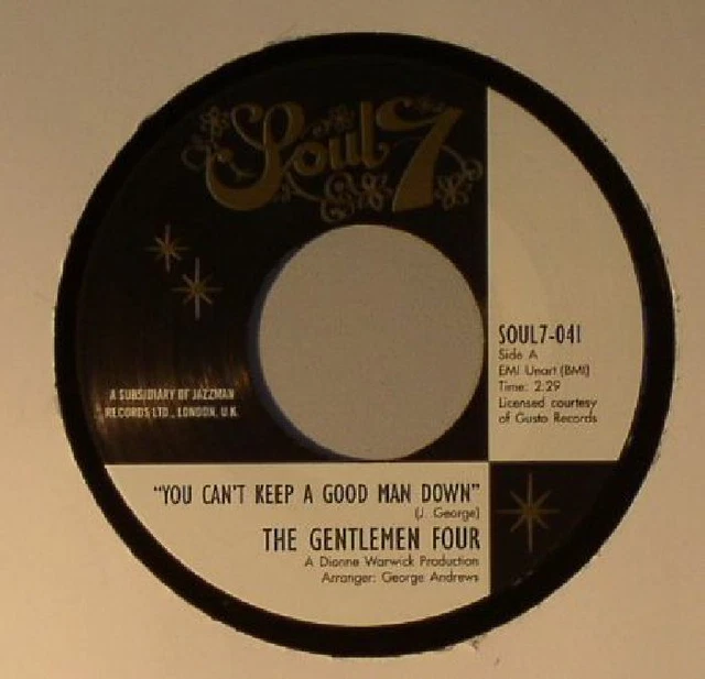GENTLEMEN FOUR, The - You Can't Keep A Good Man Down - Vinyl (7")
