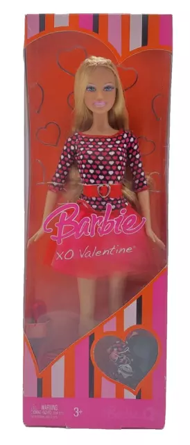 2007 XO Valentine Barbie doll / Valentine's Day Barbie / Mattel M0926, NrfB
