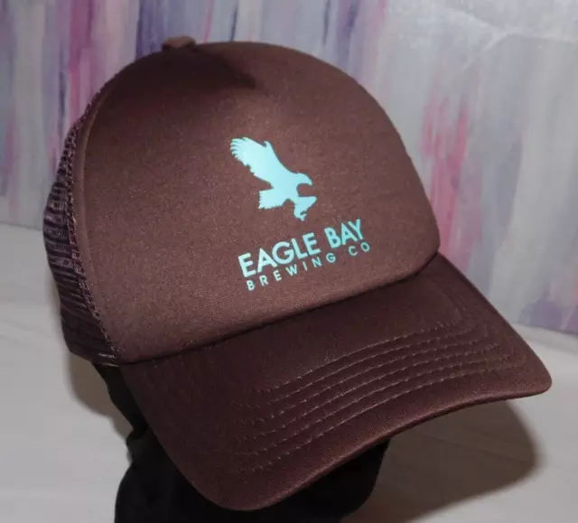 Eagle Bay Brewing Co  Beer  snapback Trucker Cap /  Hat adjustable