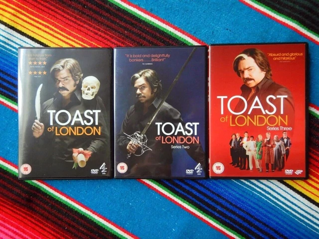 ✺Near New✺ TOAST OF LONDON Seasons 1-3 Coffret DVD - 3 DISQUES - RÉGION 2 4