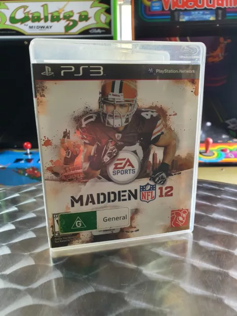 MADDEN NFL 12 Sony Playstation 3 PS3 Game Free AUS Post 7.80