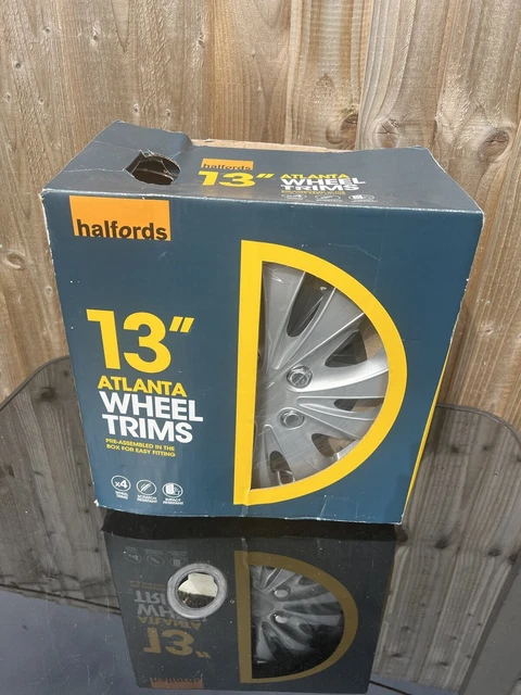 13” Wheel Trims Set Of 4 - Silver Bnib
