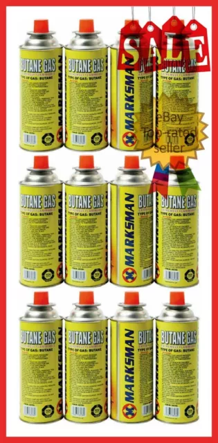 Butane Gas Bottles Canisters for Portable Stoves Cookers Grill Heaters Weed Wand