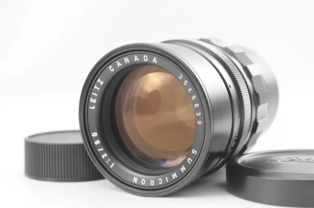 [ Near Mint ] Leica Leitz Canada Summicron M 90mm F/2 Lentille pour Support