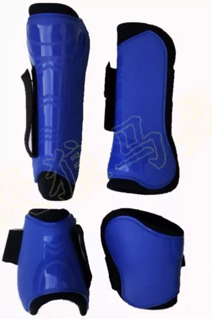 Equestrain tendon and fetlock boots/showjumping boots