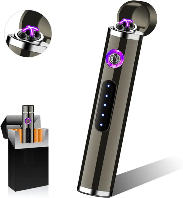 ACCENDINO ELETTRICO, ACCENDINO USB Plasma Ricaricabile, Elettronico Mini  Accendi EUR 18,99 - PicClick IT