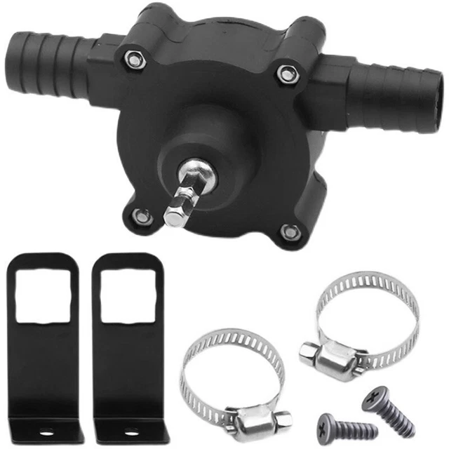 Electric Drill Pump Self Priming Transfer Pumps Oil Fluid Water Pump Portable