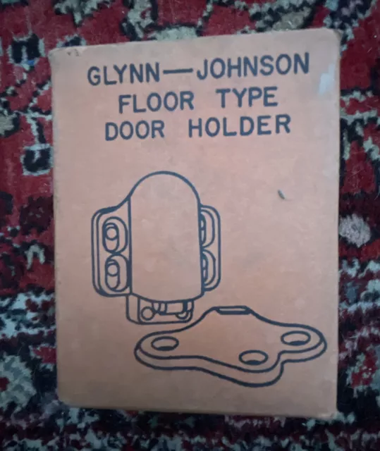 Glynn Johnson Floor Type Commercial Door Holder F40AX, US10, Brushed Brass 2