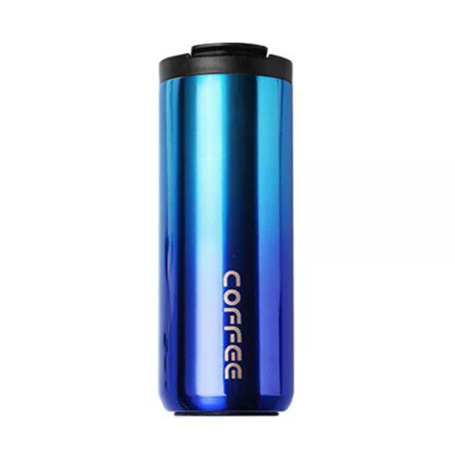 Stainless Steel Coffee Thermal Mug Cup Travel Flask Vacuum Leakproof Bottle UK