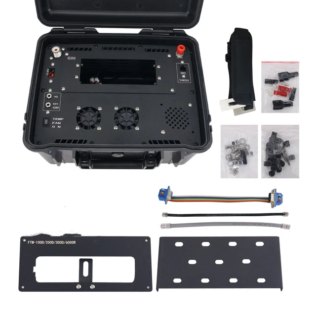 RADIO BOX TRANSCEIVER Box for Xiegu G90/FTM-200DR/FTM-300DR/FTM-6000R ...