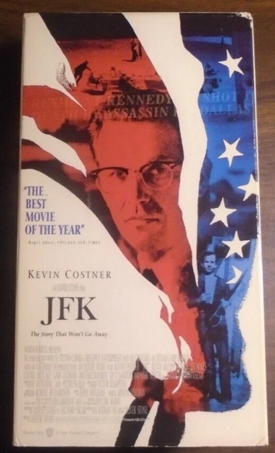 JFK VHS KEVIN Costner Oliver Stone 1992 Warner $1.99 – PicClick