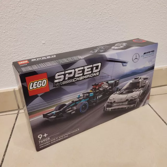 LEGO Speed Champions 76909 Mercedes-AMG F1 W12 & AMG Project One NEU OVP 3