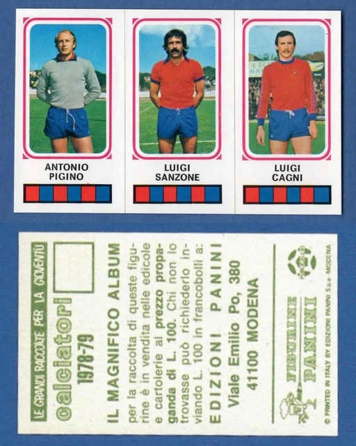 Gianni Rivera Milan - Figurine Panini 1978/79 Originale Avec Pochette