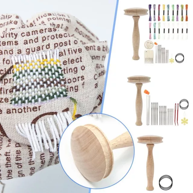 Supplies Kit Wooden Darning Tool Patching Tool Mushroom Sewing Accesaries