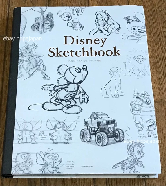 DISNEY SKETCHBOOK DISNEY Animation sketch Art book 48.00 PicClick