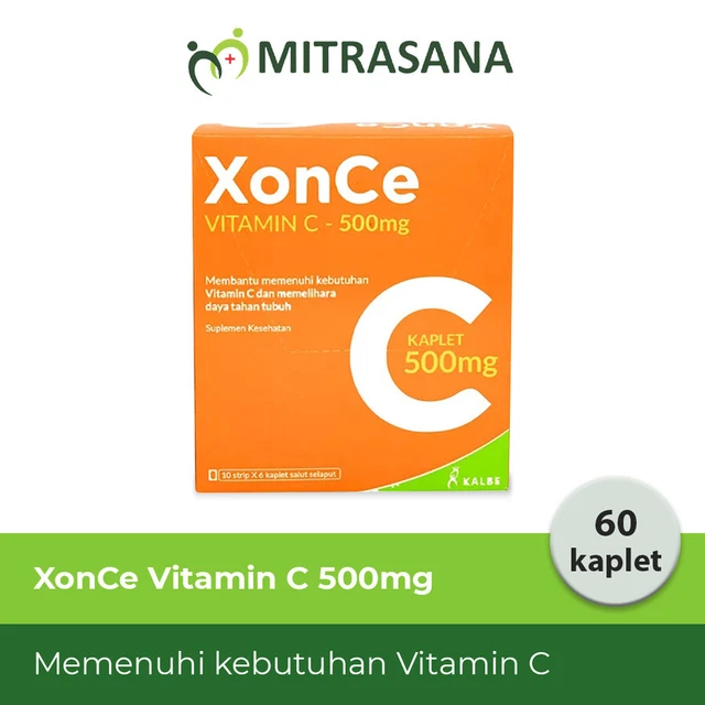 Xonce 500mg 1 caja contiene 10 tiras @ 6 cápsulas