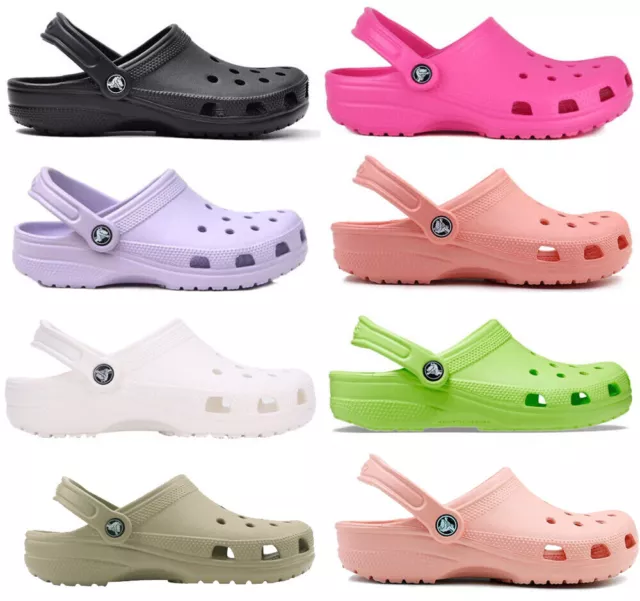 Women Men Unisex Crocs Classic Clogs Slippers Garden Casual Beach Shoes Home AU