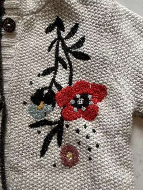 Maglione in lana con cappuccio Bimba Età 8 Anni 4