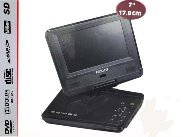 Nauw ingesteld Gloed PROLINE PORTABLE DVD player MODEL - DVDP930W - In car entertainment £10.50 - PicClick UK Nauw ingesteld Gloed PROLINE PORTABLE DVD player MODEL - DVDP930W - In car entertainment £10.50 - PicClick UK
