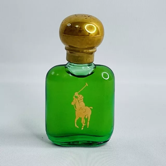 POLO RALPH LAUREN GREEN Cologne Splash Mini Travel 1/8 oz 4 ml - New Without Box