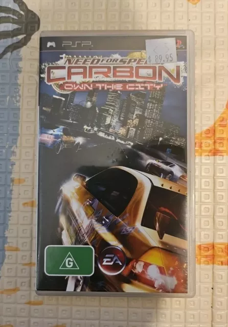 Need for Speed Carbon Own the City Playstation Portable PSP JP Japanese