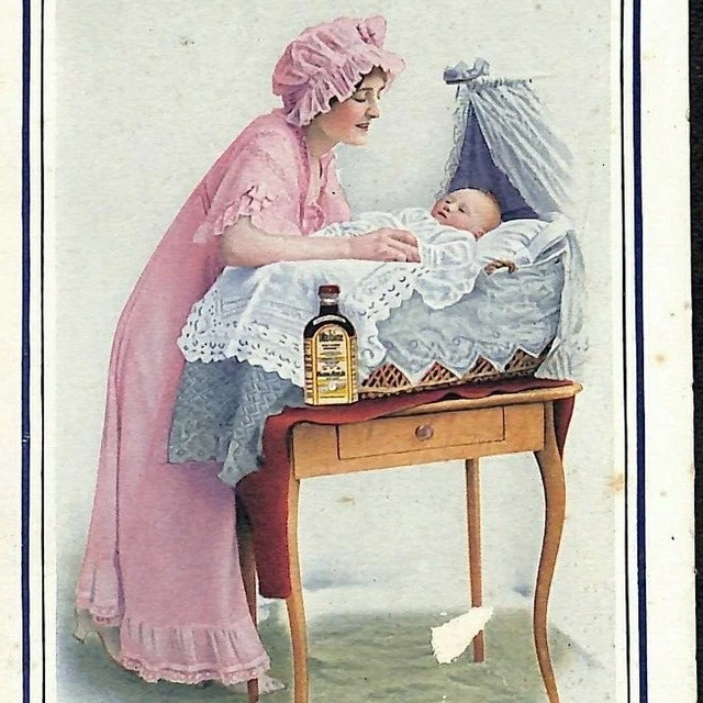 Vintage c1930's-40's Ink Blotter "The Maltine Company" Borough of Brooklyn Baby