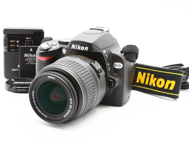 NIKON D40X CAMERA NIKKOR DX AF-S DS 18-55mm f/3.5-5.6GII ED Lens