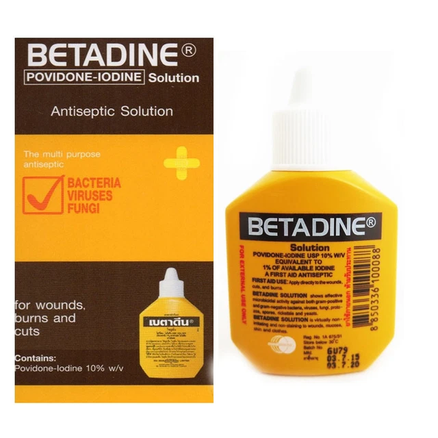 Betadine® 10% Soluzione Cutanea Iodopovidone 50 Ml 50 Ml - Foto 6