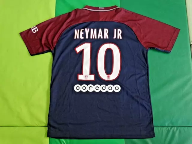 Maillot foot retro et vintage - PSG domicile 2017/2018 #10 Neymar – Le  Maillot Vintage : Maillots de foot authentiques retro et vintage