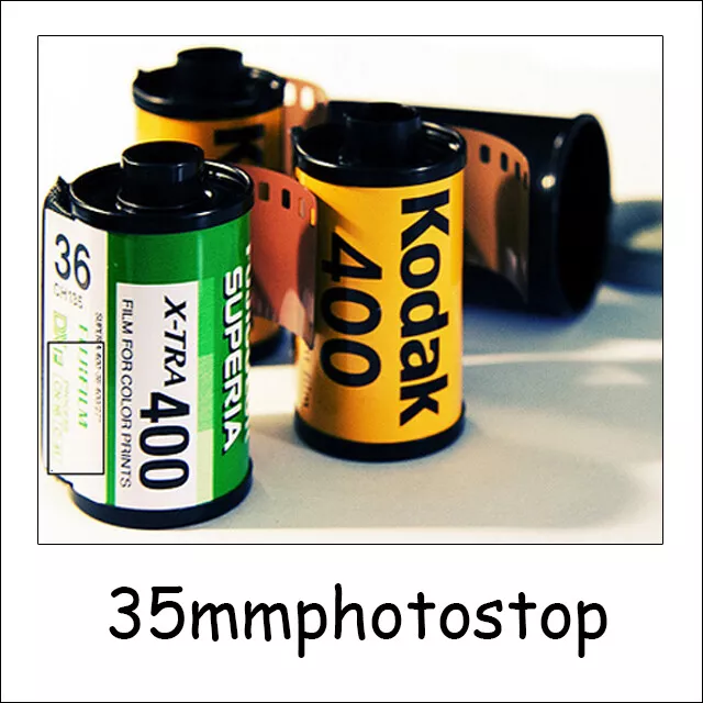 35mm Colour Film Processing Service - DEV & DIGITAL FILES VIA EMAIL Hi Res