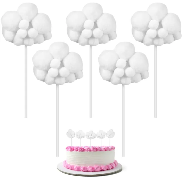 5 piezas Regalos de postre para niños Cupcake Topper Para Decorar Cumpleaños