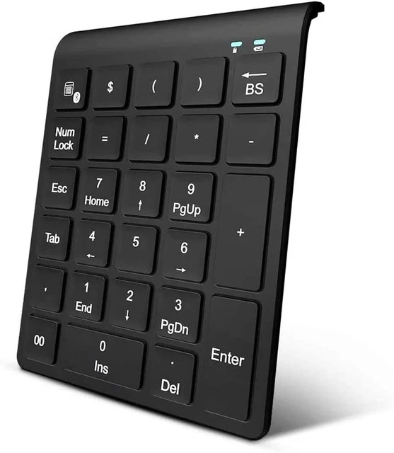 USB WIRELESS NUMBER Pad Numpad Numeric Keypad Number Keyboard For