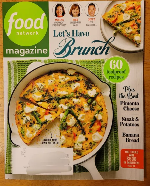 food network Magazine April / May 2024  Lets Have Brunch