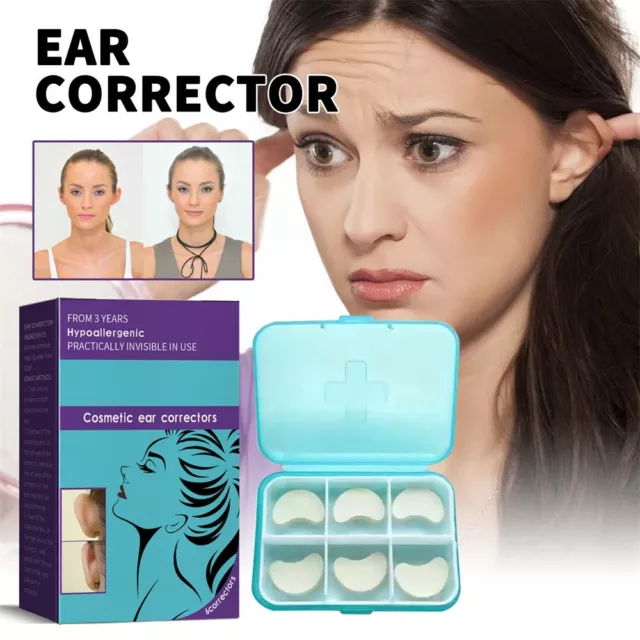 EARLAP Ear Corrector, Contain 20 Ear Tape, Solve Big Ear Problem with Ear  Stickers by Pinning Back Ears, Cosmetic Aesthetic Correctors for Prominent