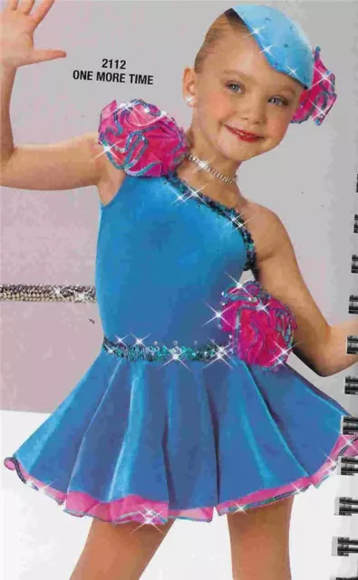 Dance Costume Ballet Jazz Tap Skate Dress  Pageant One More Time