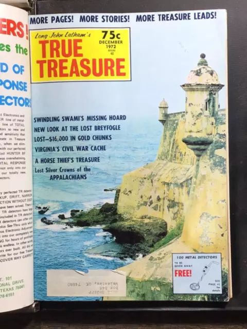 ( 12 )1972 Vintage True Treasure & Treasure World Magazines