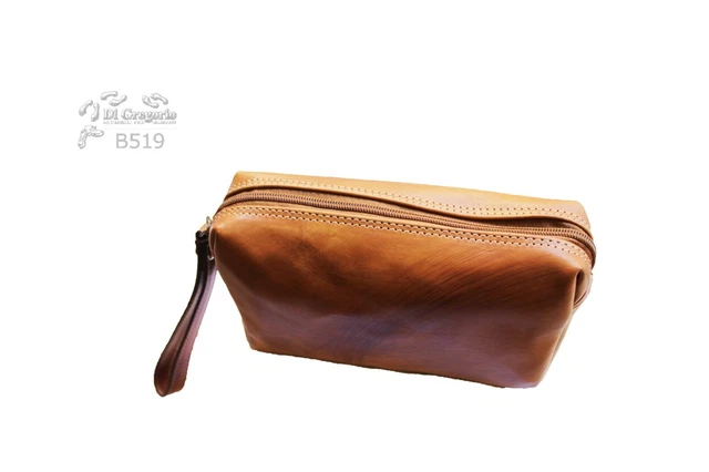 Sac Embrayage Femme Vitamin En Cuir Véritable Made In Italy - Neuf Sans étiquette
