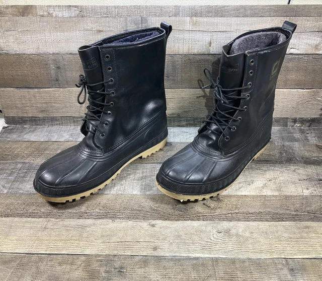 LACROSSE OUTDOORSMAN BOOTS ANSI Wool Insulated Lined Men’s 11 Steel Toe