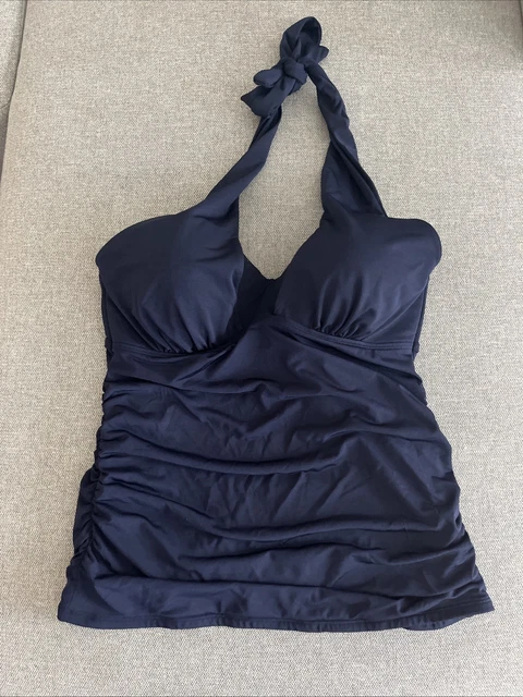 Haut De Tankini Athleta Shirrendipity Noir - Taille S, XS Ou S Tall - Bretelles Réglables (halter) - Neuf Avec étiquettes