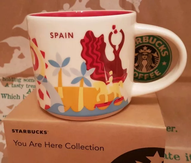 Starbucks Coffee Mug/Tasse/Becher SPAIN, You Are Here/YAH, NEU!!! Mit SKU i.Box!