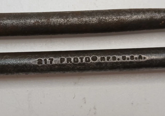 VINTAGE PROTO TOOLS No. 217 Brake Spring Pliers Drum Tool Made in USA ...