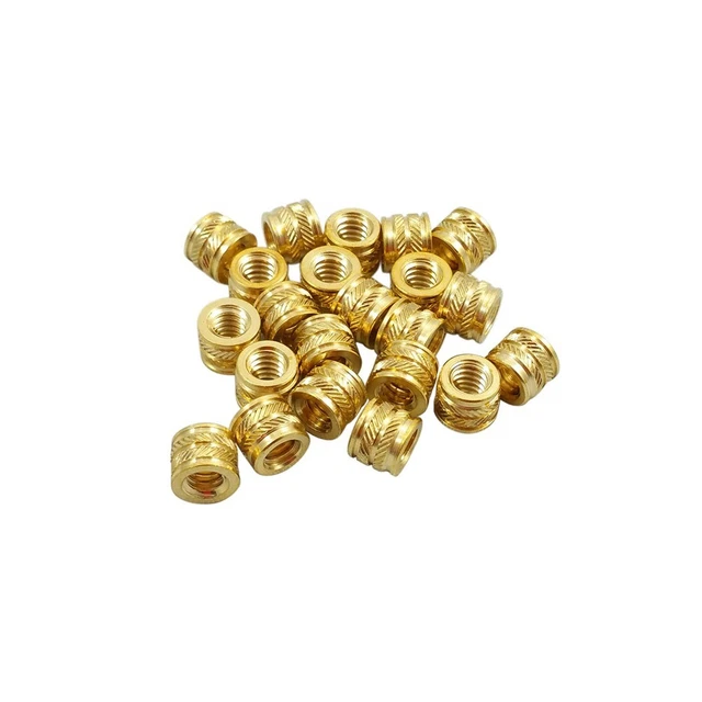 Precision Designed 20pcs Brass Threaded Inserts for Plastic 3D Printing 2