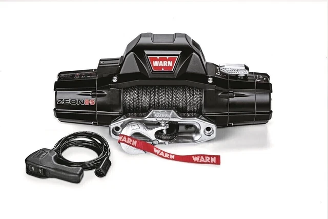 WARN 89305 ZEON 8-S 8000 lb Premium Series Winch Hawse Fairlead 100' Synthetic